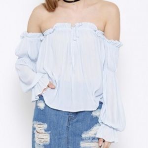NWOT forever 21 off the shoulder top